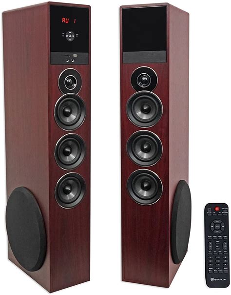 I suggest following BillsFan4 advice and, also, purchase a 15" HSU sub to go with the JBL speakers. . Best tower speakers